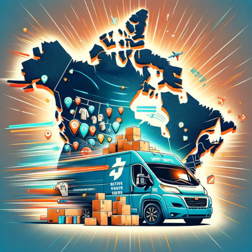 Swift Delivery Across North America - Active Youth Swag