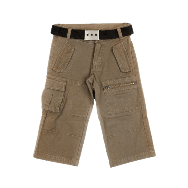 Kid pants military